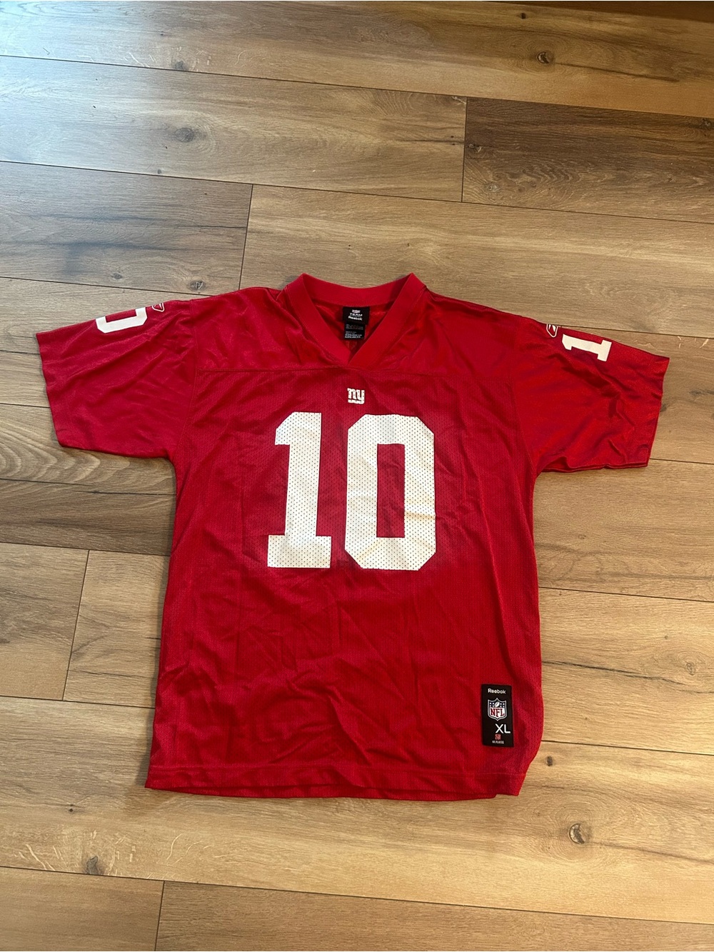 Reebok Eli Manning New York Giants 05’-06’ Red Jersey